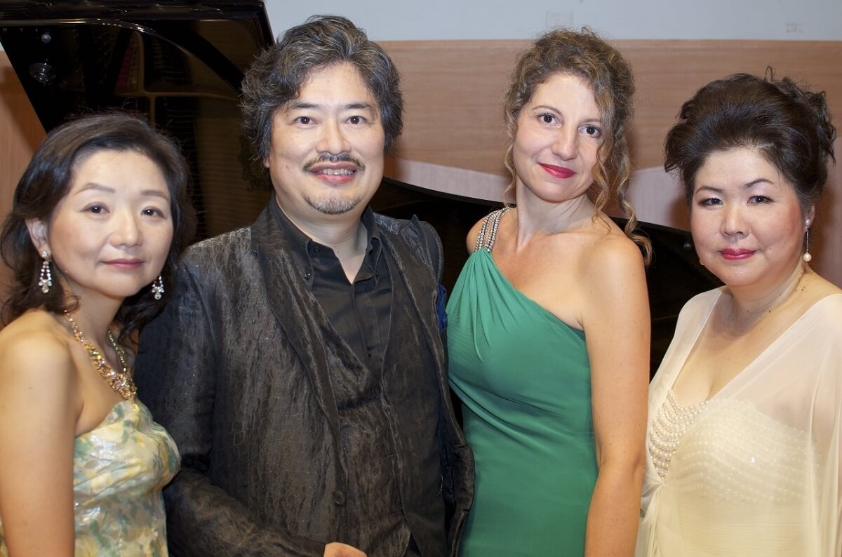 In Tokyo with Kayo Yamaguchi - piano, Kazuhiro Kotetsu - bass, and Tomoko Shimazaki - soprano 